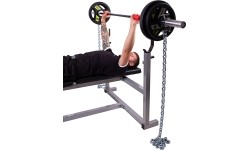 Barbell Bar Chains inSPORTline: Grandinė svorių kėlimui inSPORTline Chainbos 2x5kg