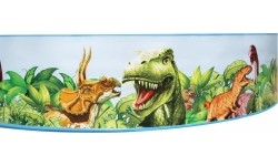 Viršžeminiai baseinai Bestway: Baseinas "Fill N Fun" Baseinas "Dinozaurai" 8FT BESTWAY