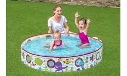 Viršžeminiai baseinai Bestway: "Fill N Fun" baseinas BESTWAY