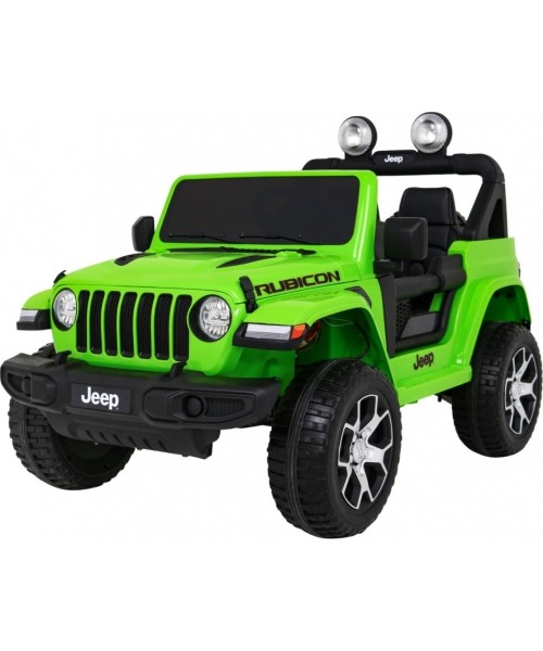 Hibridiniai velokartai Berg : "Jeep Wrangler Rubicon Green