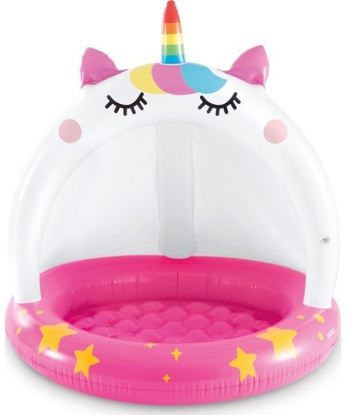 Children's Pools Intex: Vaikų baseinas su stogeliu "Vienaragis" INTEX 58438