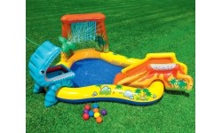 Children's Pools Intex: Vandens žaidimų aikštelė-baseinas Intex 57444, su čiuožykla