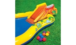 Children's Pools Intex: Vandens žaidimų aikštelė-baseinas Intex 57444, su čiuožykla