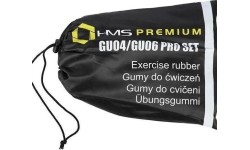 Fixed Length Rubbers HMS Premium: Pasipriešinimo gumų rinkinys GU04/GU06 PRO HMS PREMIUM