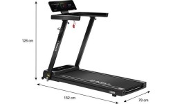 Treadmills HMS: BE5872 ELEKTRINIS BĖGIMO TAKELIS HMS