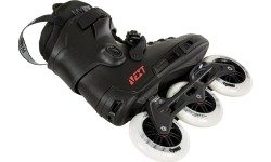 Reguliuojamo dydžio riedučiai Powerslide: Riedučiai Powerslide Next Core Black 100 Trinity