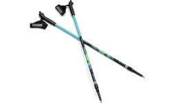 Nordic Walking Poles Spokey: Šiaurės šalių nardymo lazdos juodai mėlynos Spokey MEADOW II