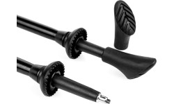 Nordic Walking Poles Spokey: Šiaurės šalių nardymo lazdos juodai mėlynos Spokey MEADOW II