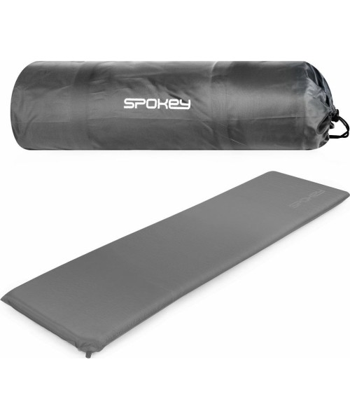 Camping Mats Spokey: Savaime pripučiamas kilimėlis (R vertė 3,0), pilkas Spokey FATTY