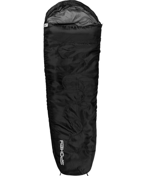 Sleeping Bags Spokey: Pavasario ir vasaros tipo miegmaišis 220 cm juodas Spokey GLOBTROTTER