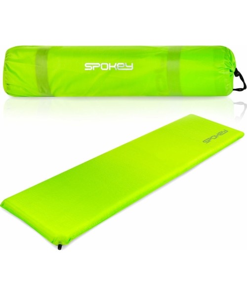 Camping Mats Spokey: Savaime pripučiamas kilimėlis (R vertė 3,0), žalias Spokey FATTY