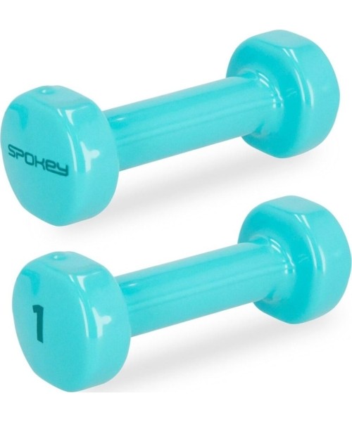 Dumbbells for Aerobics Spokey: Vinilinių hantelių rinkinys Spokey SHAPE IV 2x 1 kg