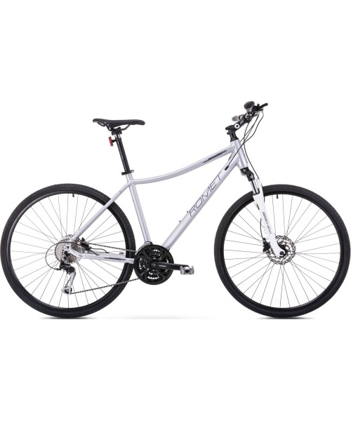 City Bikes Romet: Dviratis Romet Orkan 4 D 28" 2023 silver-violet