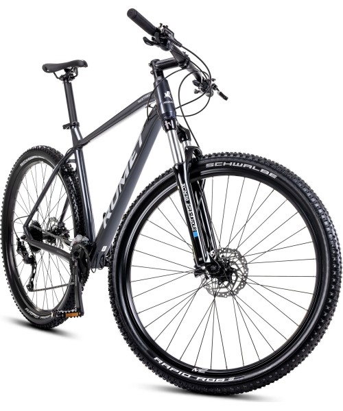 City Bikes Romet: Dviratis Romet Mustang M2 2024 graphite