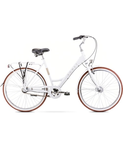 City Bikes Romet: Dviratis Romet Sonata Classic 26" 2024 white