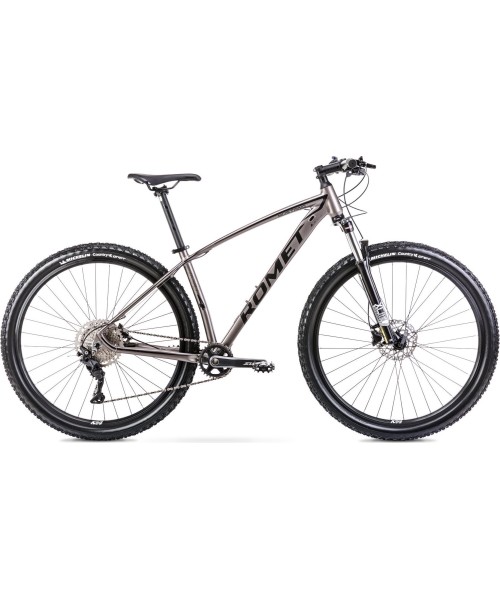 City Bikes Romet: Dviratis Romet Mustang M4 LITE 2024 graphite-black