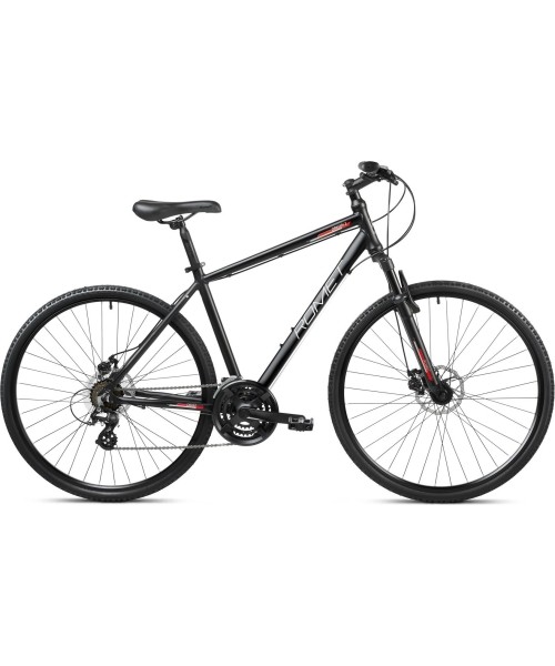 City Bikes Romet: Dviratis Romet Orkan 1 M 28" 2023 black-red