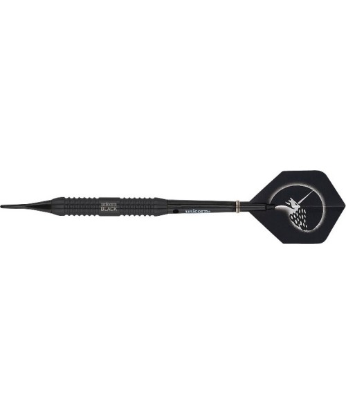 Smiginio strėlytės Unicorn: Darts Unicorn Core Plus Black Brass Soft S2 – 3-Pack