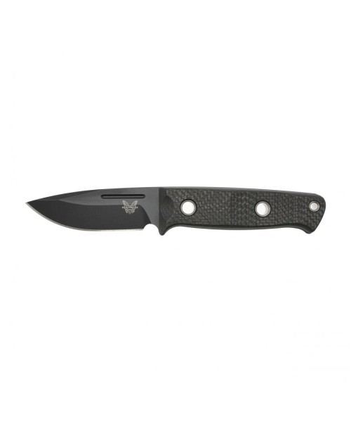 Hunting and Survival Knives Benchmade: Benchmade 165BK Mini Bushcrafter fixed blade knife