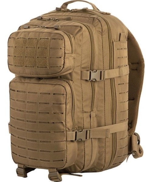 Išgyvenimo reikmenys ir jų rinkiniai : M-Tac Large Assault Pack Laser Cut tan kuprinė