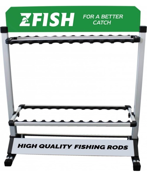 Fishing Rod Holders & Storage Racks ZFish: "Zfish" 24 strypų stovas