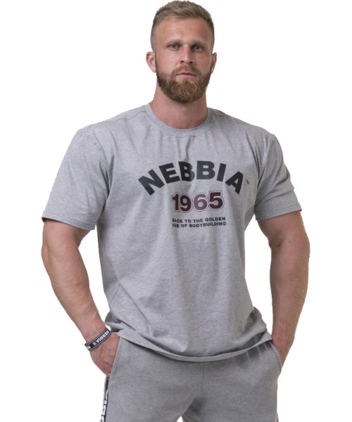 Men's Shirts with Short Sleeves Nebbia: Vyriški marškinėliai Nebbia Golden Era 192