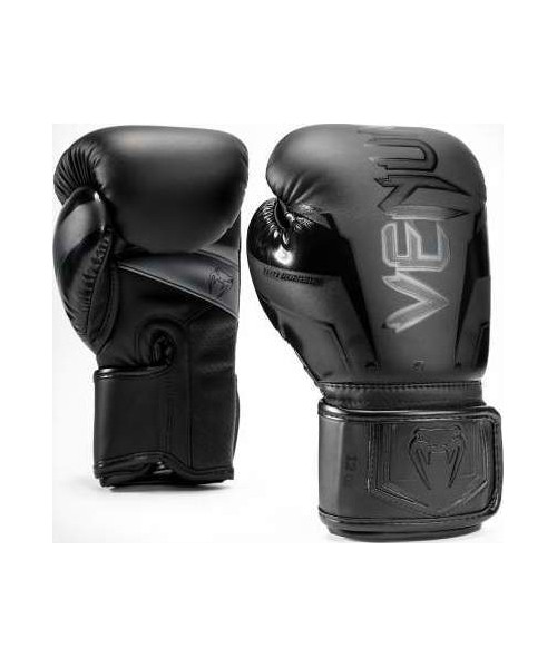 Boxing Gloves Venum: Bokso pirštinės Elite Evo Venum - Juoda/juoda