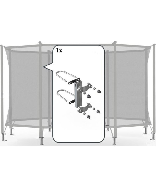 Trampoline Safety Nets BERG: Saugos tinklų tvirtinimo detalės Berg Comfort, 1 vamzdžiui, 95 mm