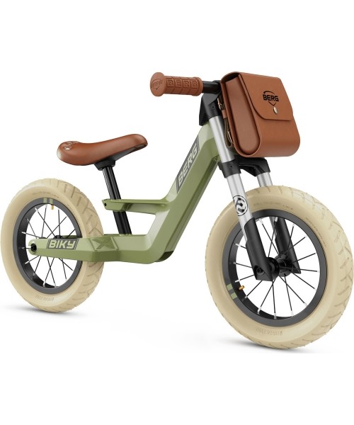 Training Bikes for Children BERG: Balansinis dviratukas BERG Biky Retro Green