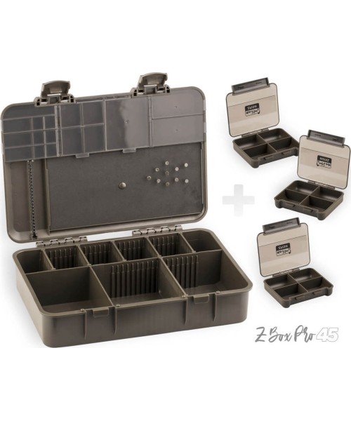 Dėklai ir dėžutės ZFish: ZFISH Tackle Box Z-Box PRO 45 (4in1)