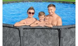 Above Ground Pools Bestway: Rėminis baseinas 18FT 549x132 cm APX 365 BESTWAY