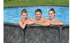 Above Ground Pools Bestway: Rėminis baseinas 18FT 549x132 cm APX 365 BESTWAY