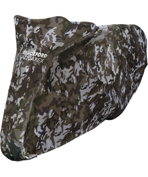 Motorcycle Covers Oxford: Motorcycle Cover Oxford Aquatex Camo M