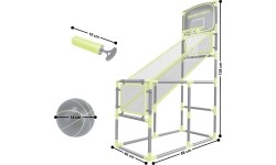 Outdoor Toys inSPORTline: Krepšinio rinkinys inSPORTline BBS540