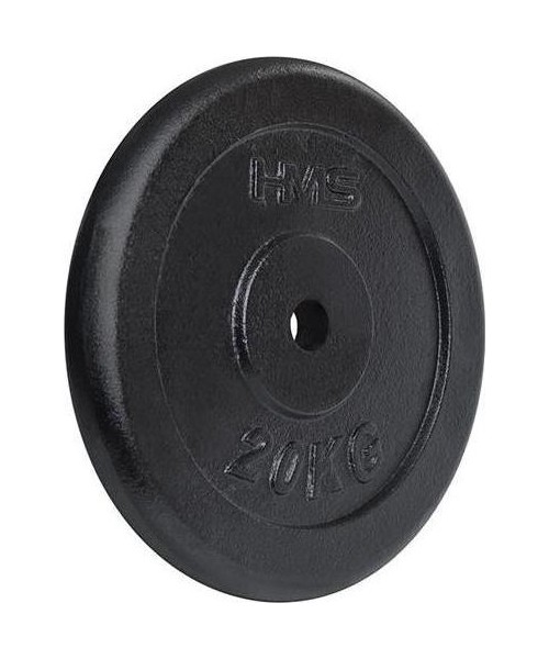 Steel inSPORTline Plates HMS: Metalinis svoris HMS juodas 30 mm