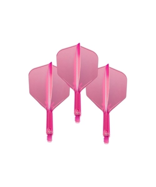 Velenai Target: Dart Flights Target K-Flex Neon No.6 Short - 3 pakuotės