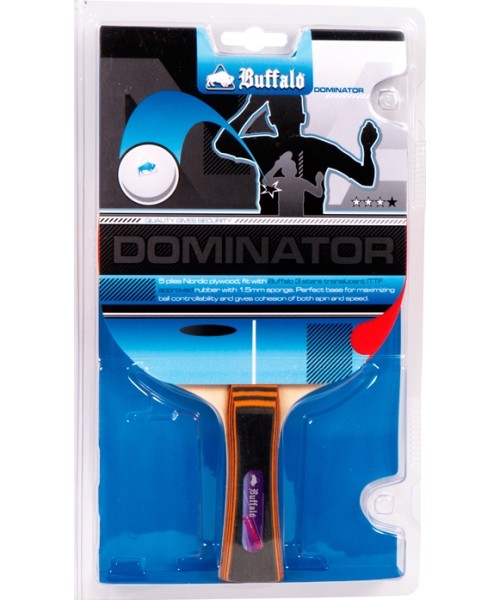 Table Tennis Rackets Buffalo: Stalo teniso raketė Buffalo Dominator