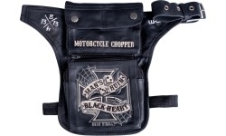 Thigh Bags W-TEC Black Heart: Motorcycle Thigh Bag W-TEC Black Heart Man’s Ruin
