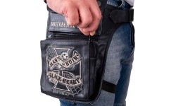 Thigh Bags W-TEC Black Heart: Motorcycle Thigh Bag W-TEC Black Heart Man’s Ruin