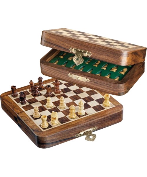 Backgammon, Chess, Checkers Philos: Šachmatai Philos, magnetiniai 13x6.5x3.5cm