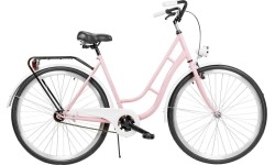 Dviračiai jaunimui ir suaugusiems : Dviratis AZIMUT Retro 28" 2023 light pink