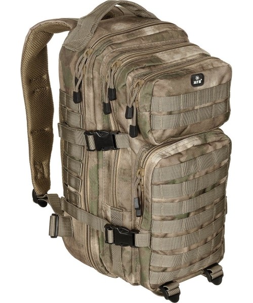 Outdoors Backpacks : Kuprinė, MFH Assault I, HDT-camo FG, 30l