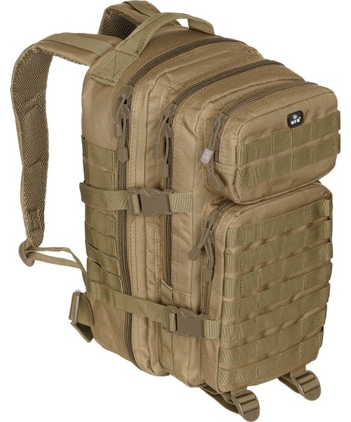 Outdoors Backpacks : Kuprinė, MFH Assault I, Coyote Tan, 30l