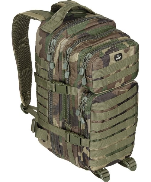 Outdoors Backpacks : Kuprinė, MFH Assault I, Woodland, 30l