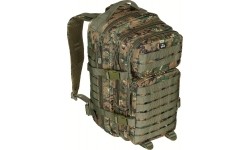 Turistinės kuprinės ir krepšiai : Kuprinė, MFH Assault I, Digital Woodland, 30l