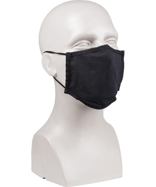 Stovyklavimo aksesuarai MIL-TEC: BLACK MOUTH/NOSE COVER R/S SQUARE-SHAPE