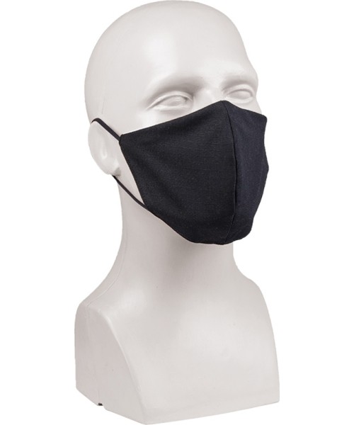 Stovyklavimo aksesuarai MIL-TEC: BLACK MOUTH/NOSE COVER V-SHAPE R/S