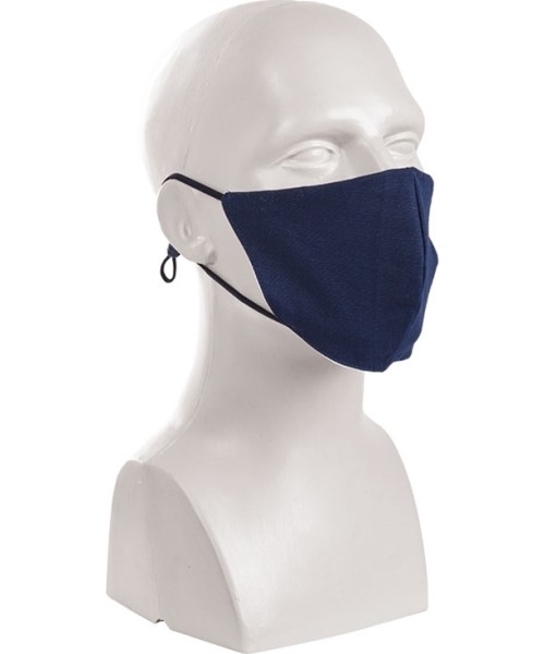 Stovyklavimo aksesuarai MIL-TEC: DARK BLUE MOUTH/NOSE COVER V-SHAPE R/S