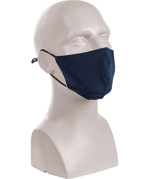 Stovyklavimo aksesuarai MIL-TEC: DARK BLUE MOUTH/NOSE COVER V-SHAPE PES/EL