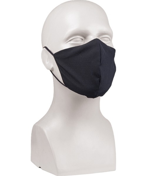 Stovyklavimo aksesuarai MIL-TEC: BLACK MOUTH/NOSE COVER V-SHAPE PES/EL